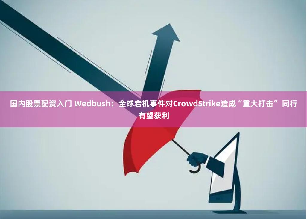 国内股票配资入门 Wedbush：全球宕机事件对CrowdStrike造成“重大打击” 同行有望获利